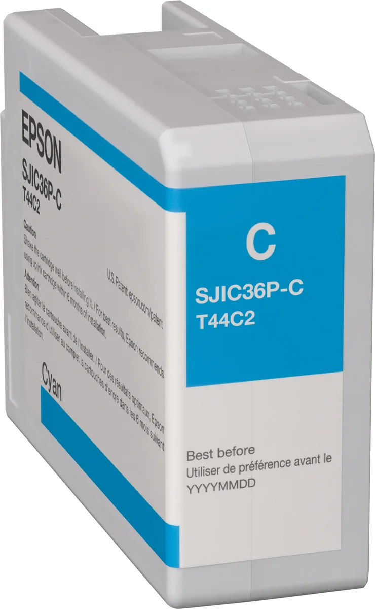Epson SJIC36P(C) - cyan - Original - ink cartridge