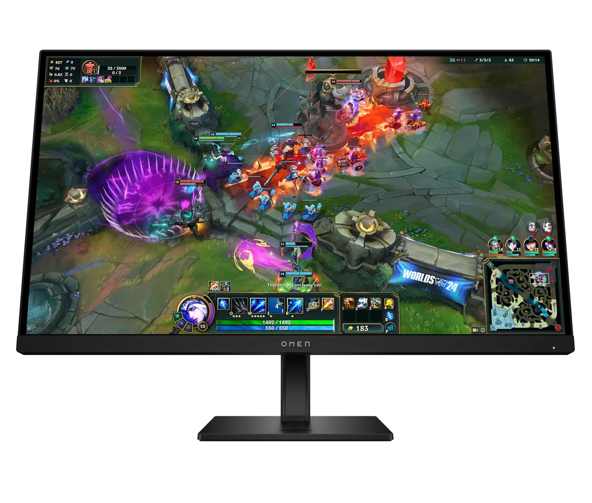 27" HP OMEN 27qs G2 - 2560x1440 (QHD) - 280Hz - IPS