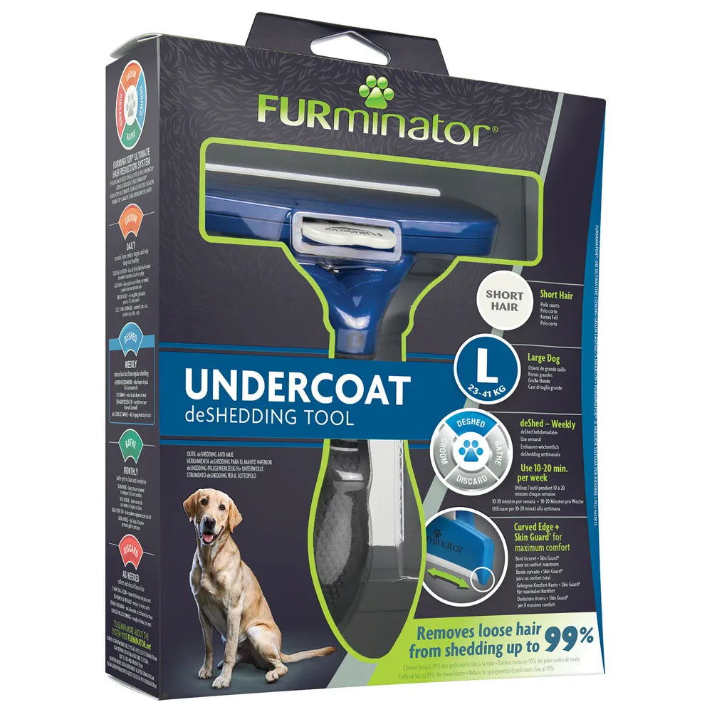 FURminator FURm. deShed. strig. t.store hunde kort hår