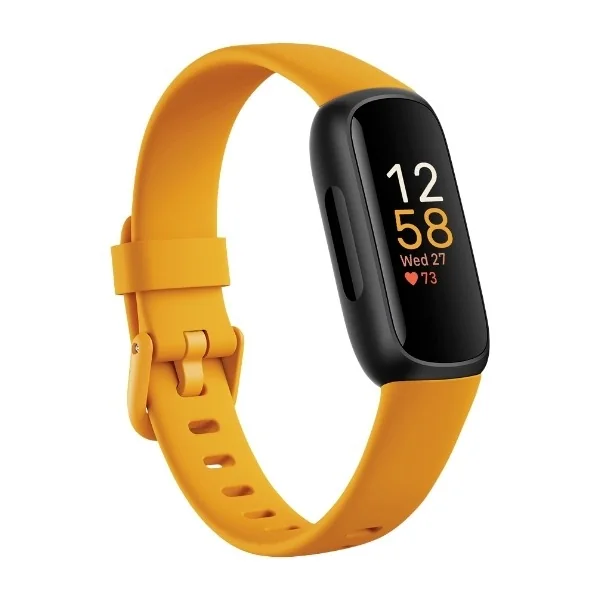 Fitbit Inspire 3 aktiivisuusranneke (Black/Morning Glow)