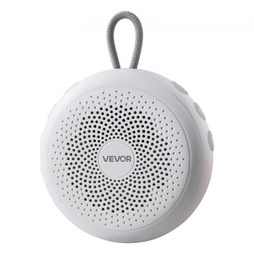 VEVOR Sound Machine, 20 Soothing Sleep Sounds, 4-in-1 Hangable White Noise Sound Machine with Auto-Off Timer, Soft Ring Light, Memory Function and Child Lock, for Baby, Adults, Home, Office & Travel