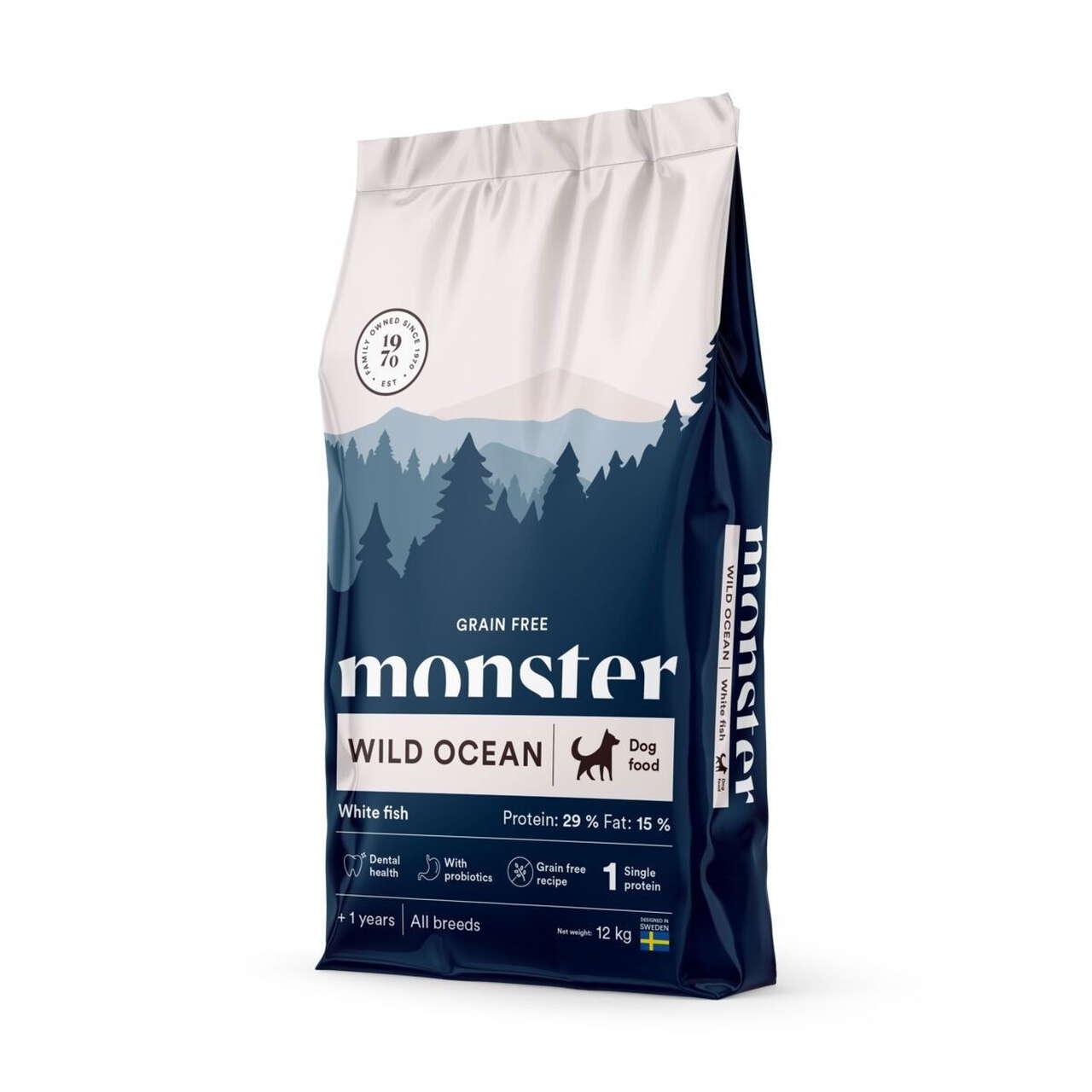 Monster Dog Grain Free Wild Ocean 2 kg