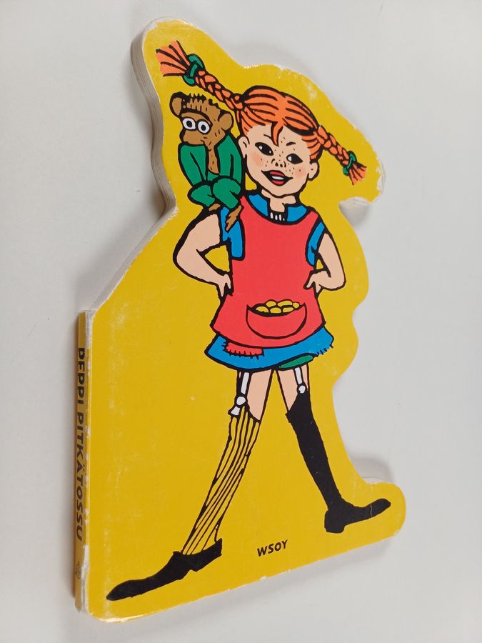 Peppi Pitkätossu (muotoonleikattu kirja)
