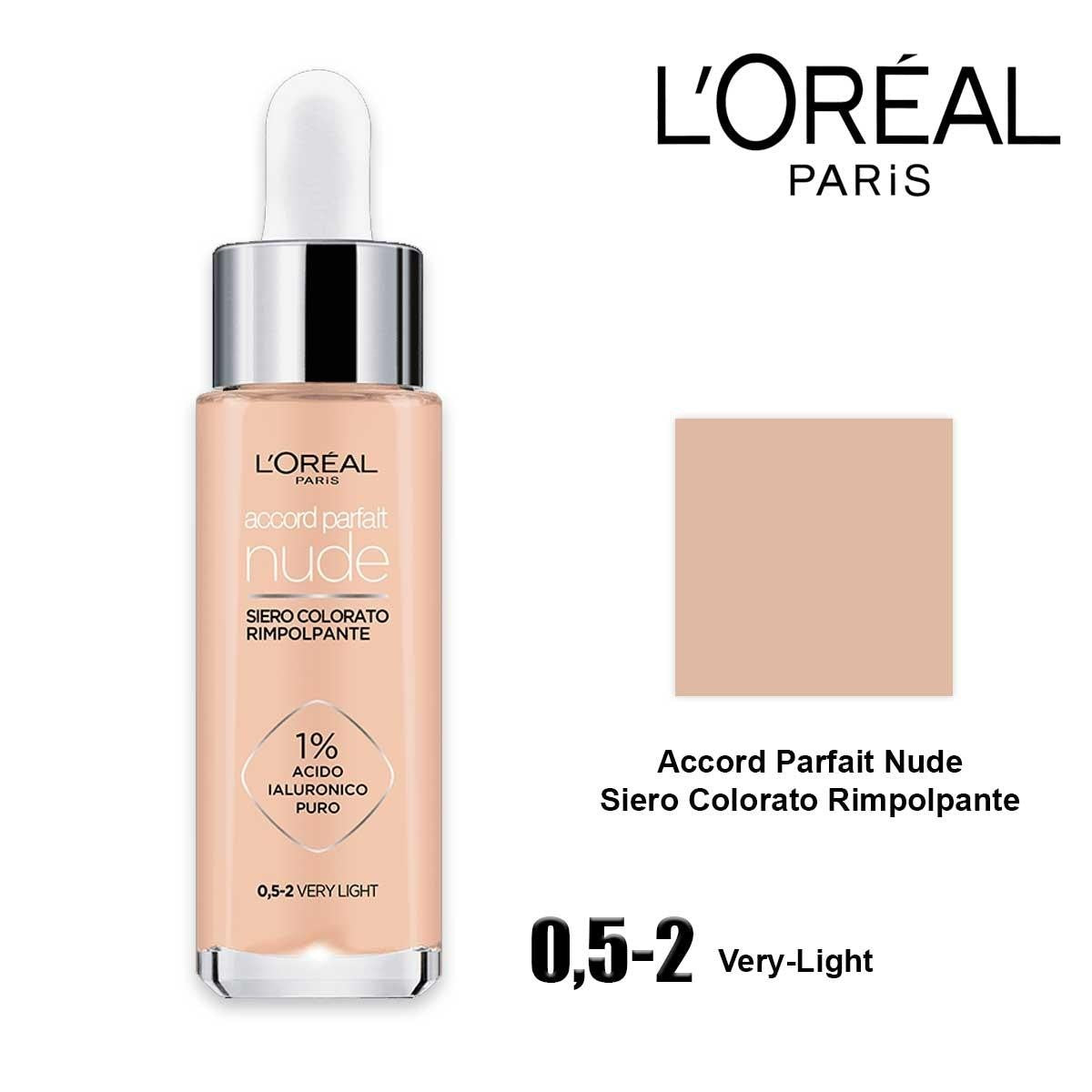 L'oreal Foundation accord parfait seerumi 0,5-2 erittäin kevyt