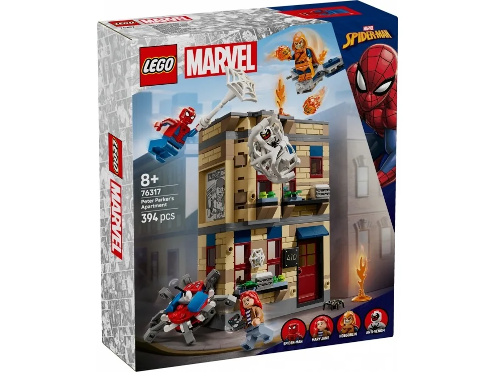 LEGO Super Heroes 76317 Peter Parkerin asunto