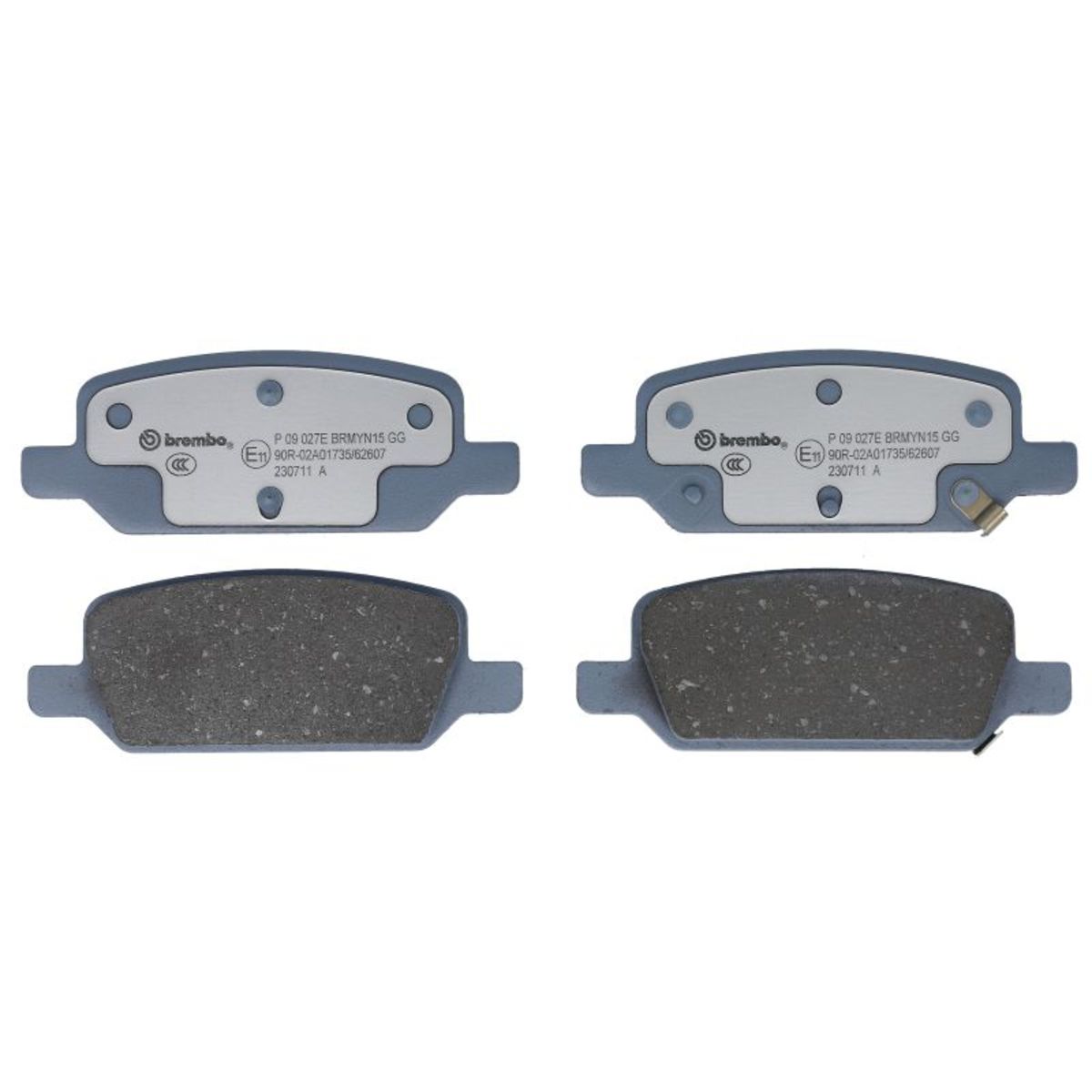 Jarrupalat, levyjarru BREMBO P 09 027E