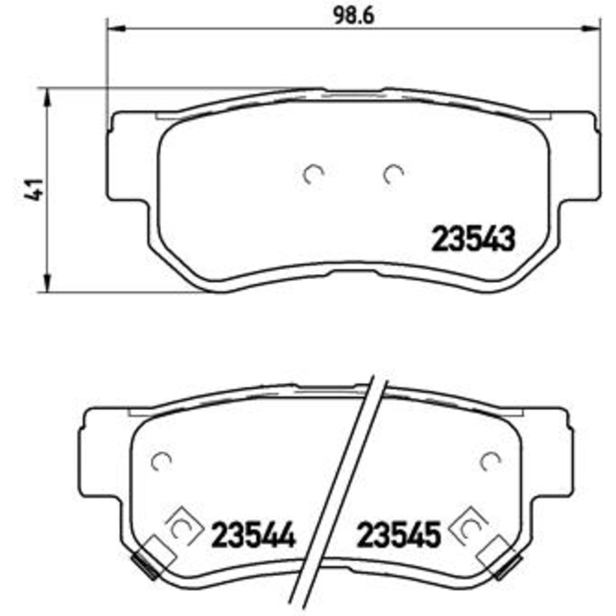 Jarrupalat, levyjarru BREMBO P 30 014