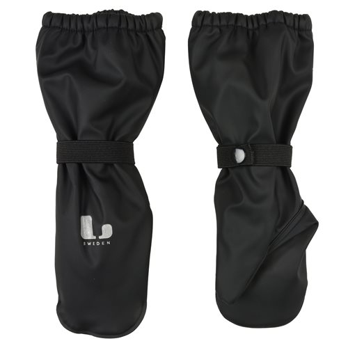 Lindberg Varekil Rain MittenFleece Black - 2/4Y