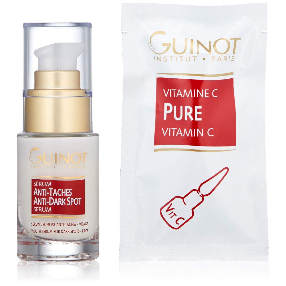 Sarja Guinot: Anti-Blemish Face Serum 23,5 ml + Pure C-vitamiini kasvoseerumi 1,5 ml