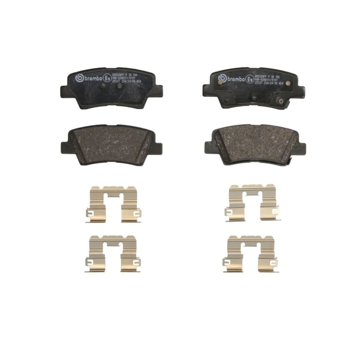 Jarrupalat, levyjarru BREMBO P 30 106