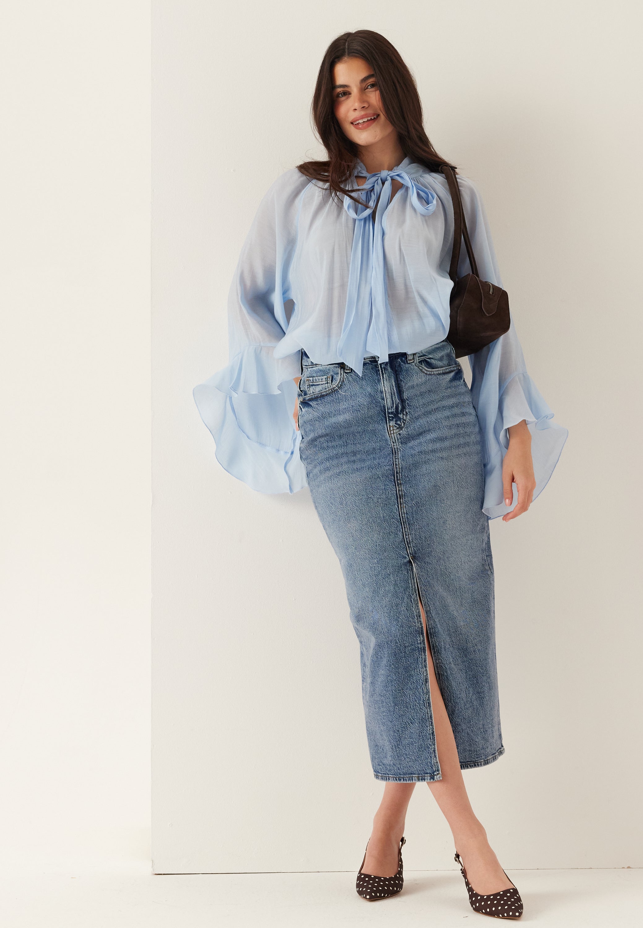 VILA Hame 'Jaf' sininen denim