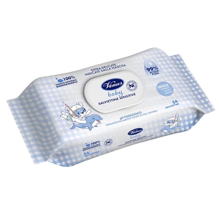 Venus Baby Sensitive -pyyhkeet 56 kpl