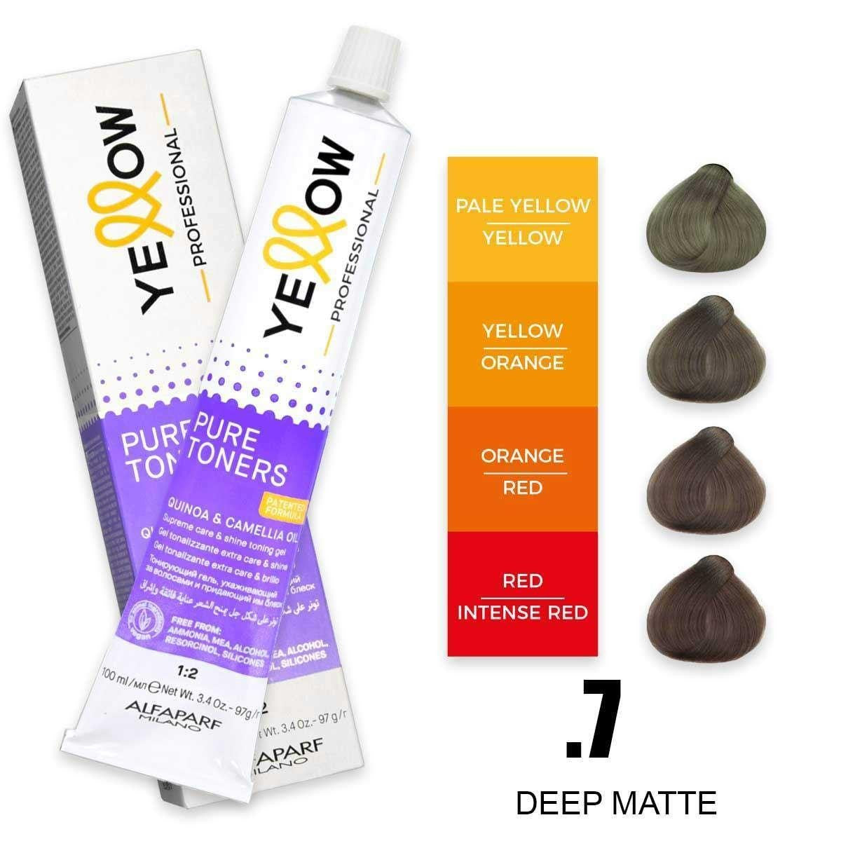 Alfaparf Keltainen Pure Toners Matte.7 100 ml