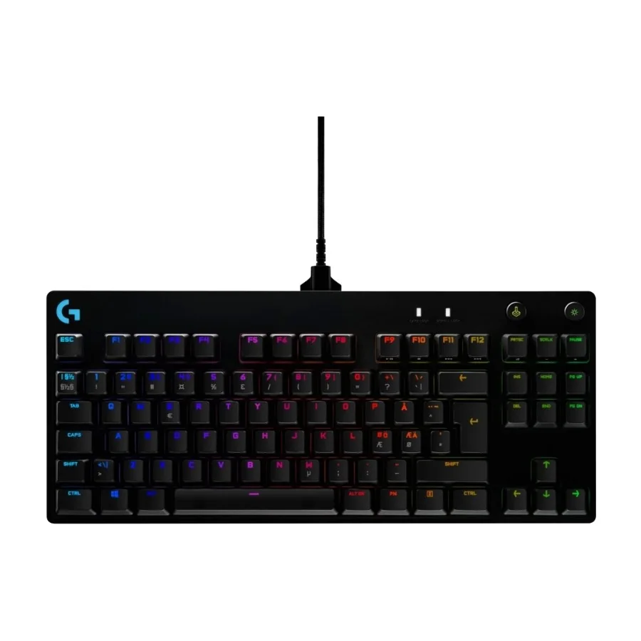 Logitech G Pro Mechanical Gaming Keyboard Langallinen Logitech Gx Blue Pohjoismainen