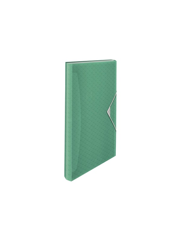 Esselte Colour''Breeze Kokouskansio, Tavanomainen paperikansio, Polypropeeni (PP), Vihreä, Kuminauha, 330 mm, 60 mm