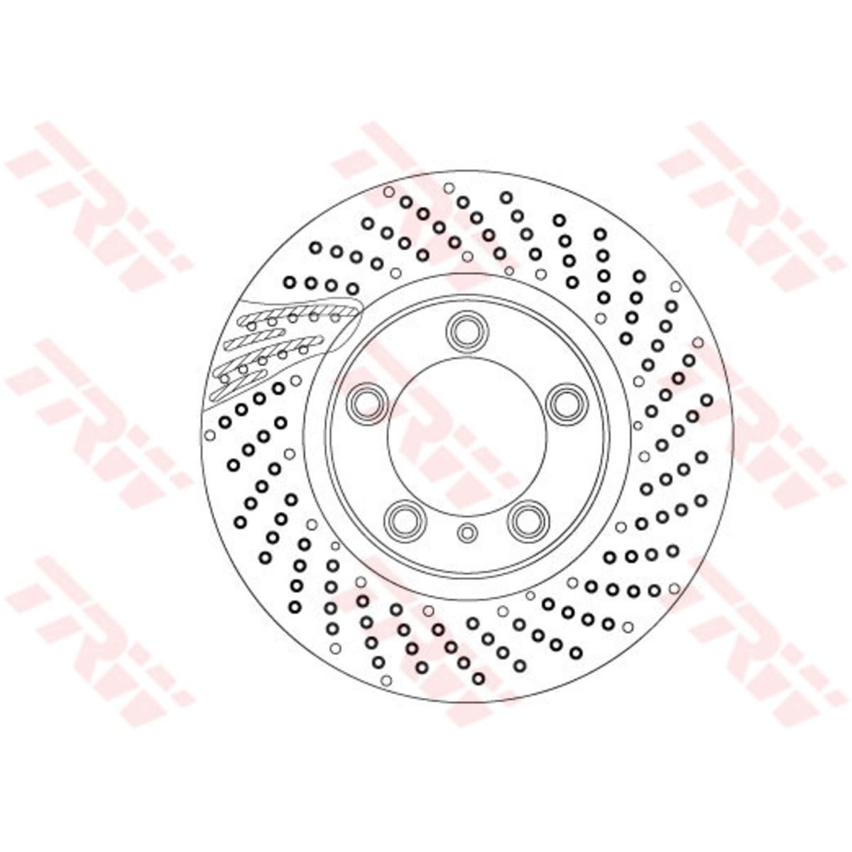 Jarrulevy TRW DF6541S