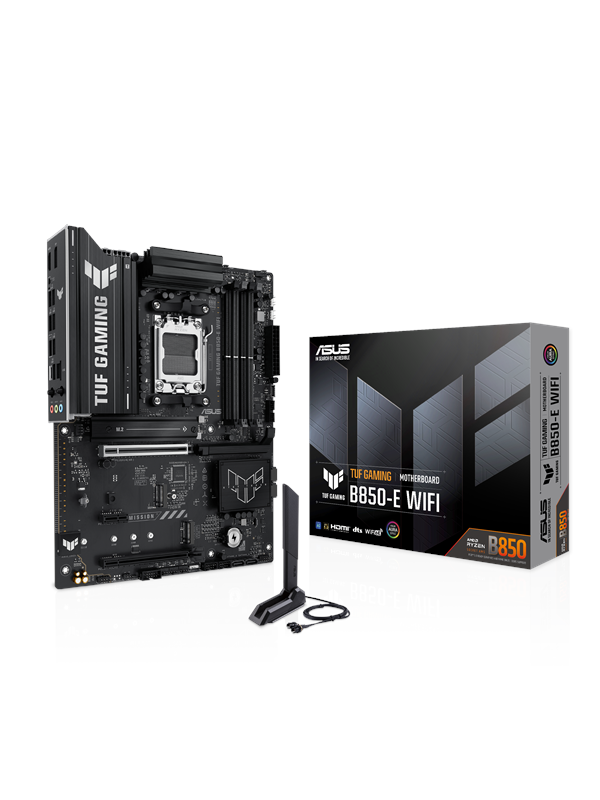 ASUS TUF GAMING B850-E WIFI Emolevy - AMD B850 - AMD AM5 - DDR5 RAM - ATX