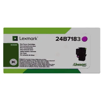 Lexmark Toner magenta 6k 24B7183 Vastaa: N/A