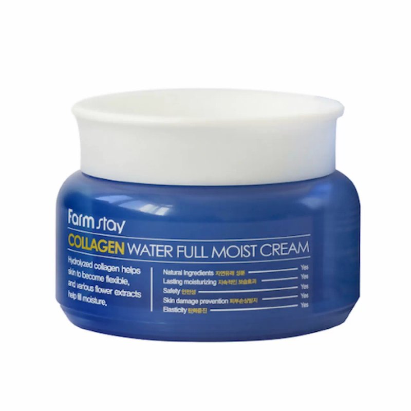 Kollageenia sisältävä kosteuttava kasvovoide FarmStay Collagen Water Full Moist Cream 100 g