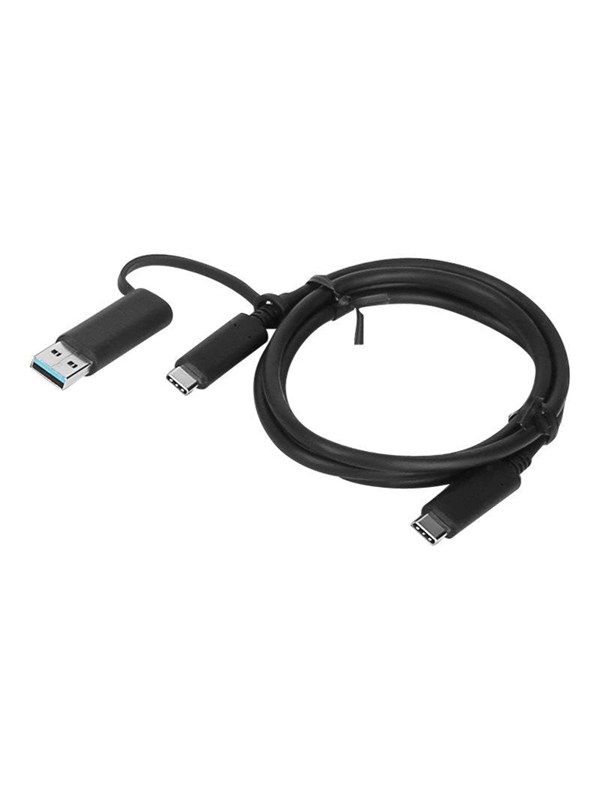 Lenovo Usb Cable 1m Usb-a, Usb-c Usb-c Musta