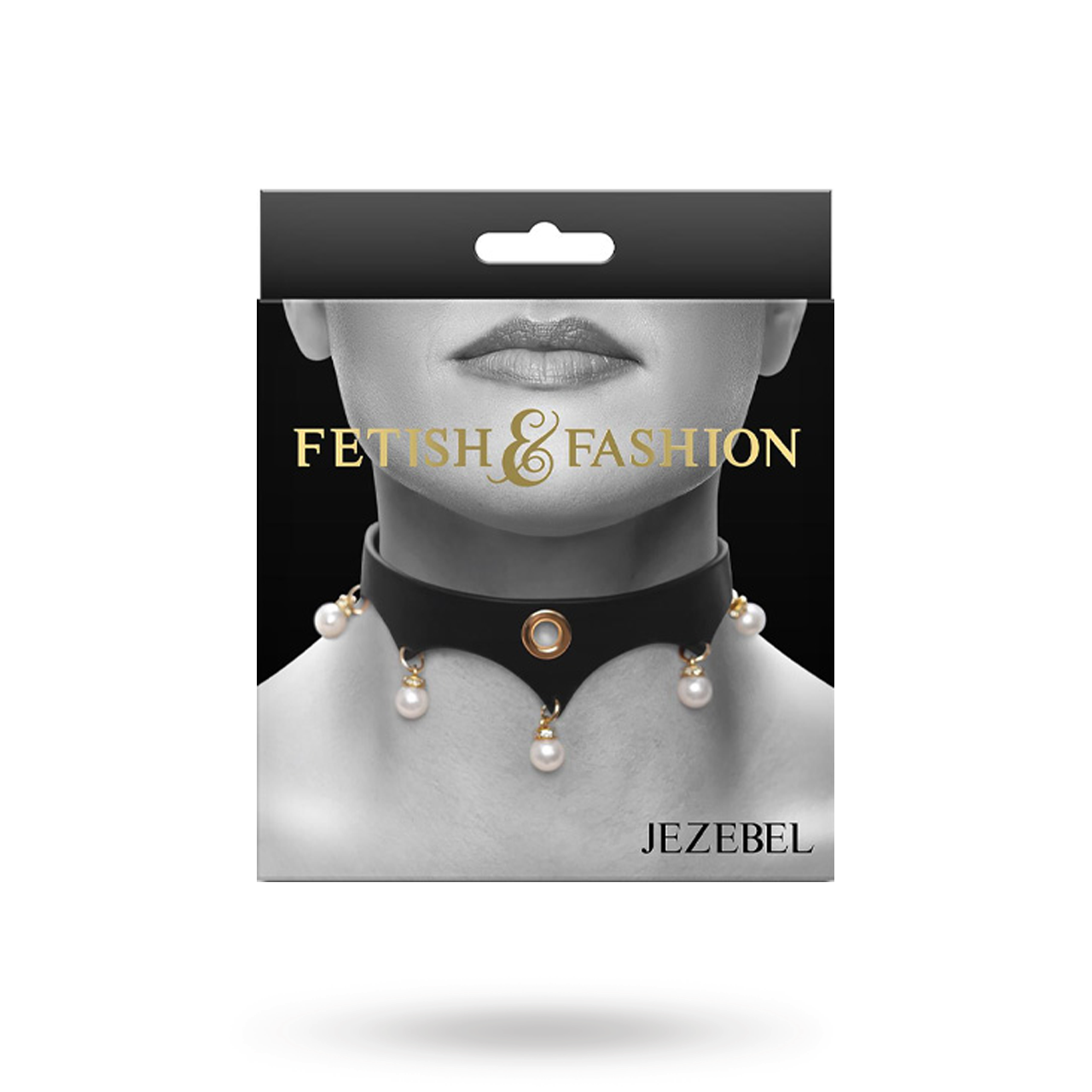 Fetish & Fashion Jezebel Collar BDSM-kaulapanta