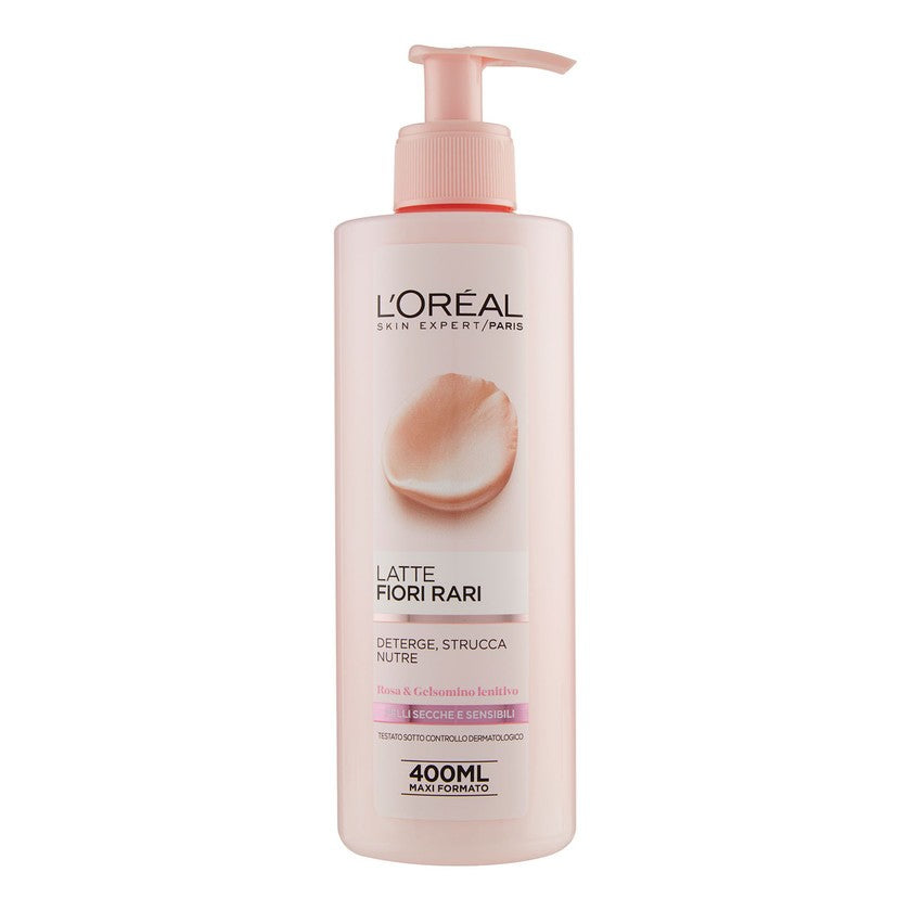 L'oreal dermo exp. harvinaisten kukkien meikinpoistomaito 400 ml