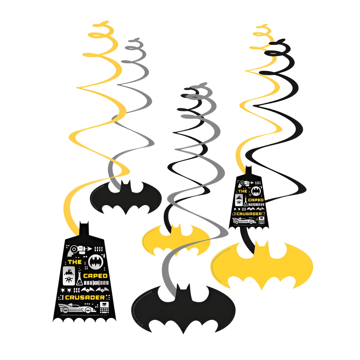 Swirls Batman - 6-pakkaus