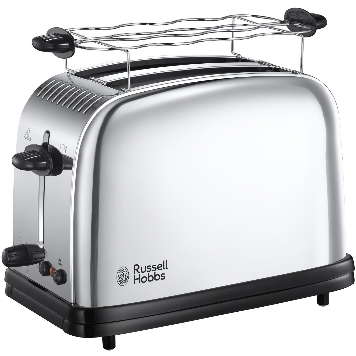 Russell Hobbs Chester Brödrost, 2 Brödskivor, Rostfritt stål