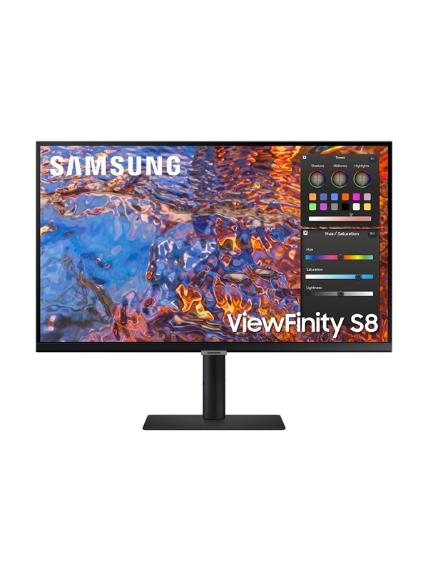 Samsung ViewFinity S8 S27B800PXP 27" 4K UHD, IPS -näyttö, USB-C hub