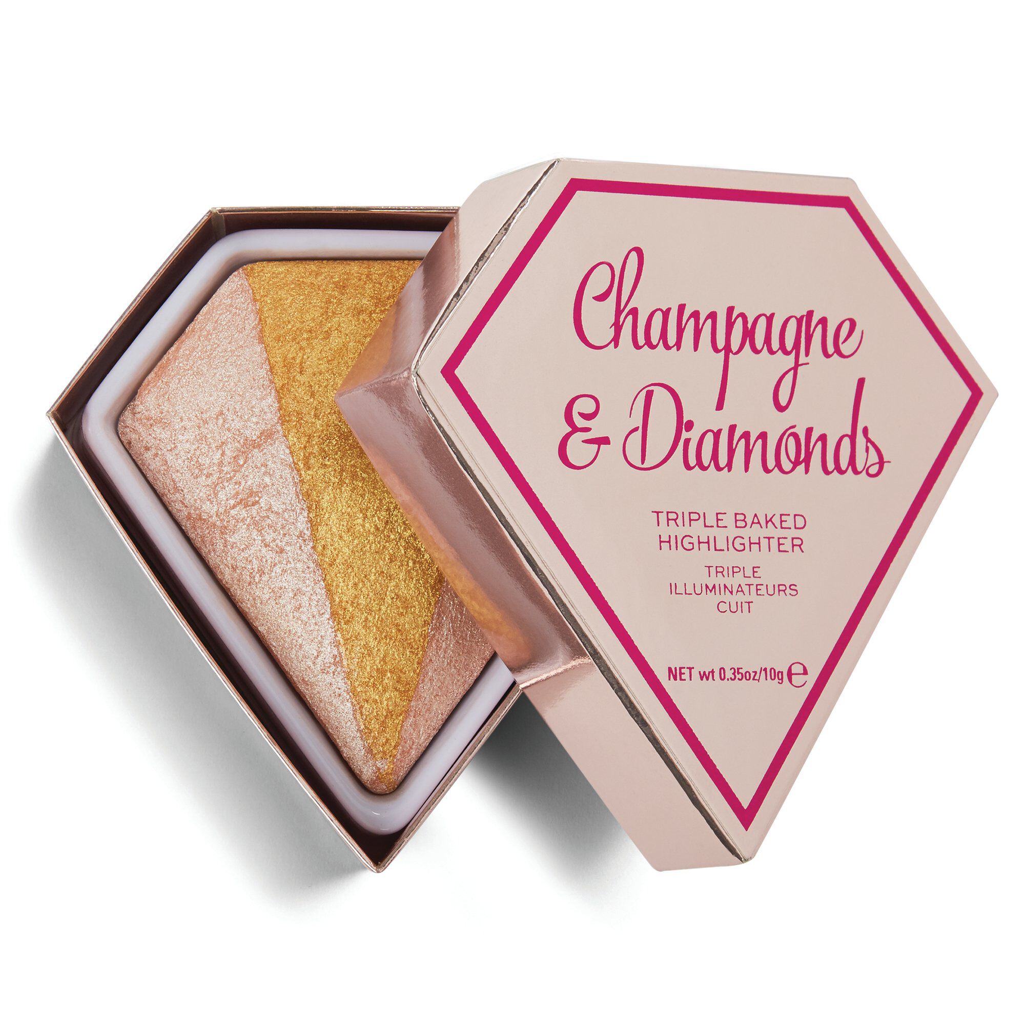 I Heart Revolution Champagne & Diamonds Triple Baked Illuminating Powder 10g