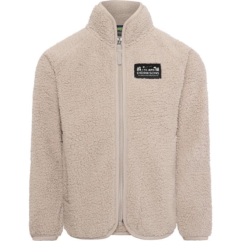 Didriksons Gibbs Kids Fullzip 2 Beach Beige - 100 cl