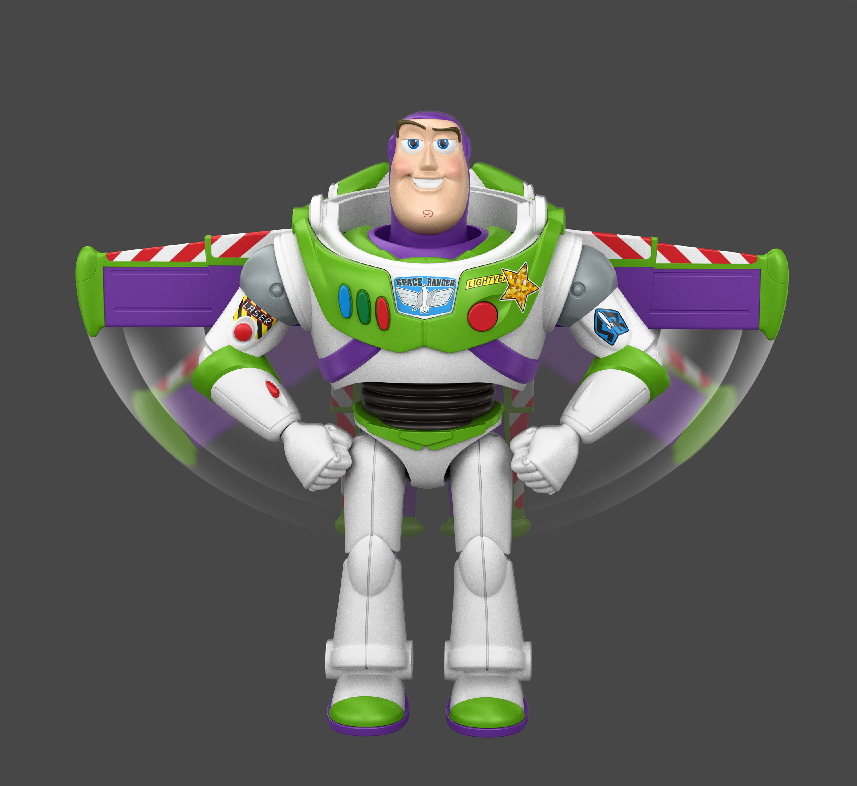 Buzz Lightyear -toimintahahmo – 12" irrotettavilla siivillä