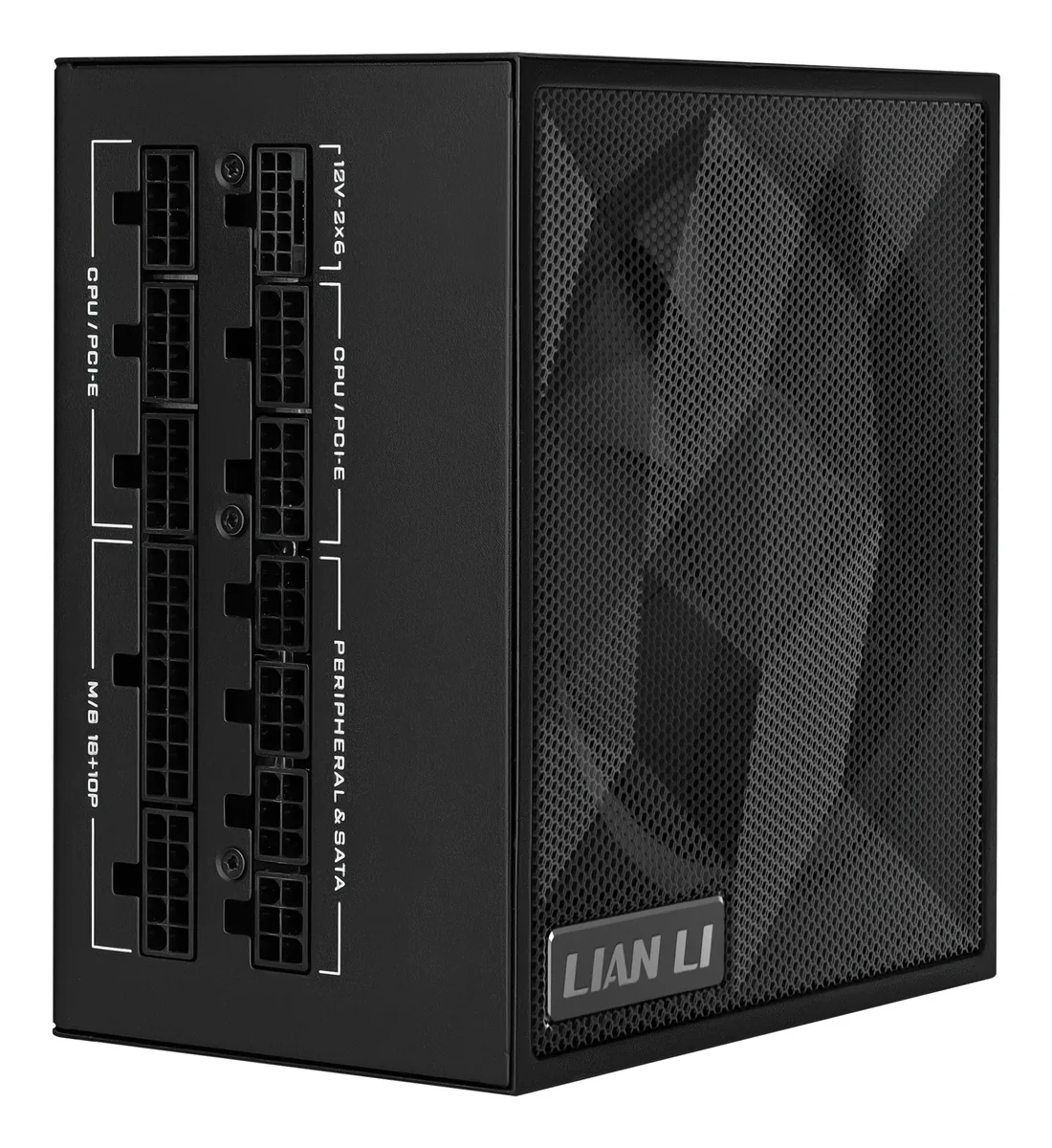 Lian Li SX850P (Black) Virtalähde - 850 Watt - 120 mm - ATX 3.1 - 80 Plus Platina sertifioitu