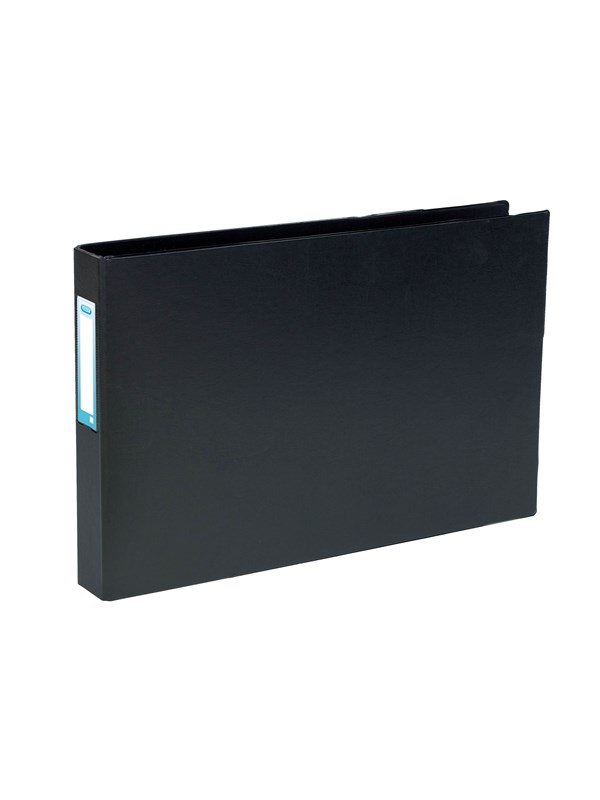 ELBA Ring Binder Musta A3 4R Landscape 40 mm