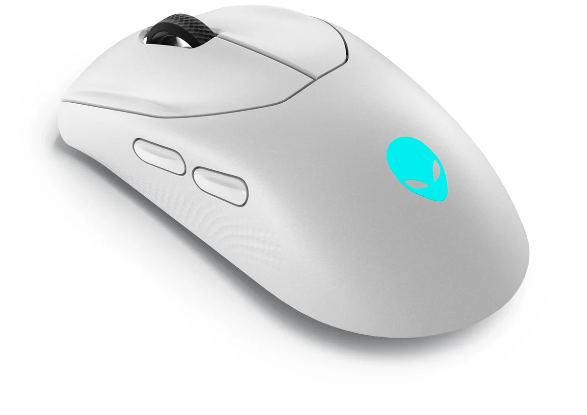 Dell Alienware Tri-Mode Pelihiiri - Hiiri - Optinen - 8 painiketta - Valkoinen