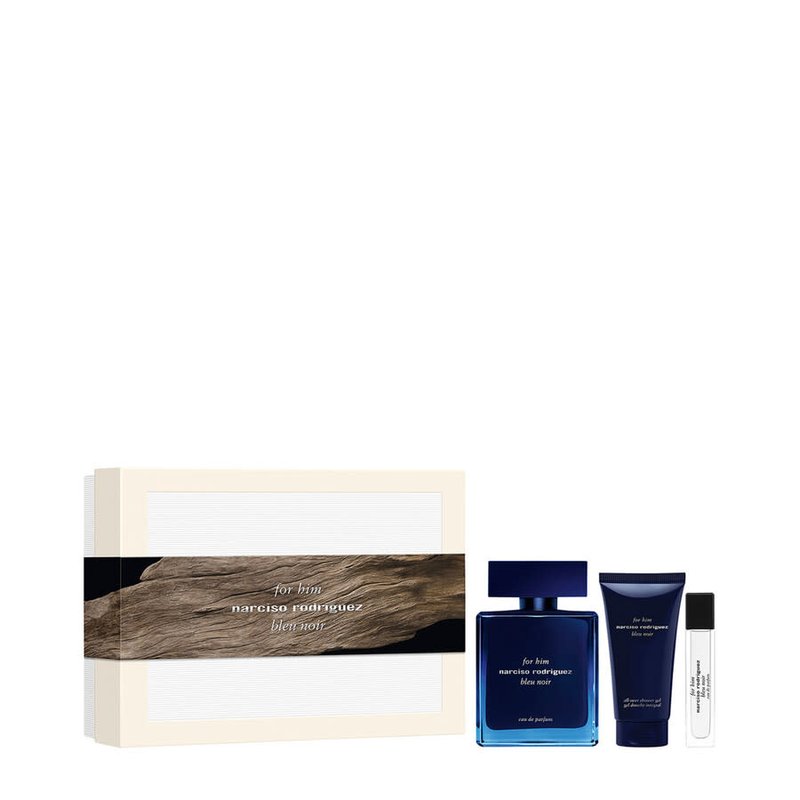 Narciso Rodriguez Bleu Noir For Him — lahjapakkaus 3 osaa