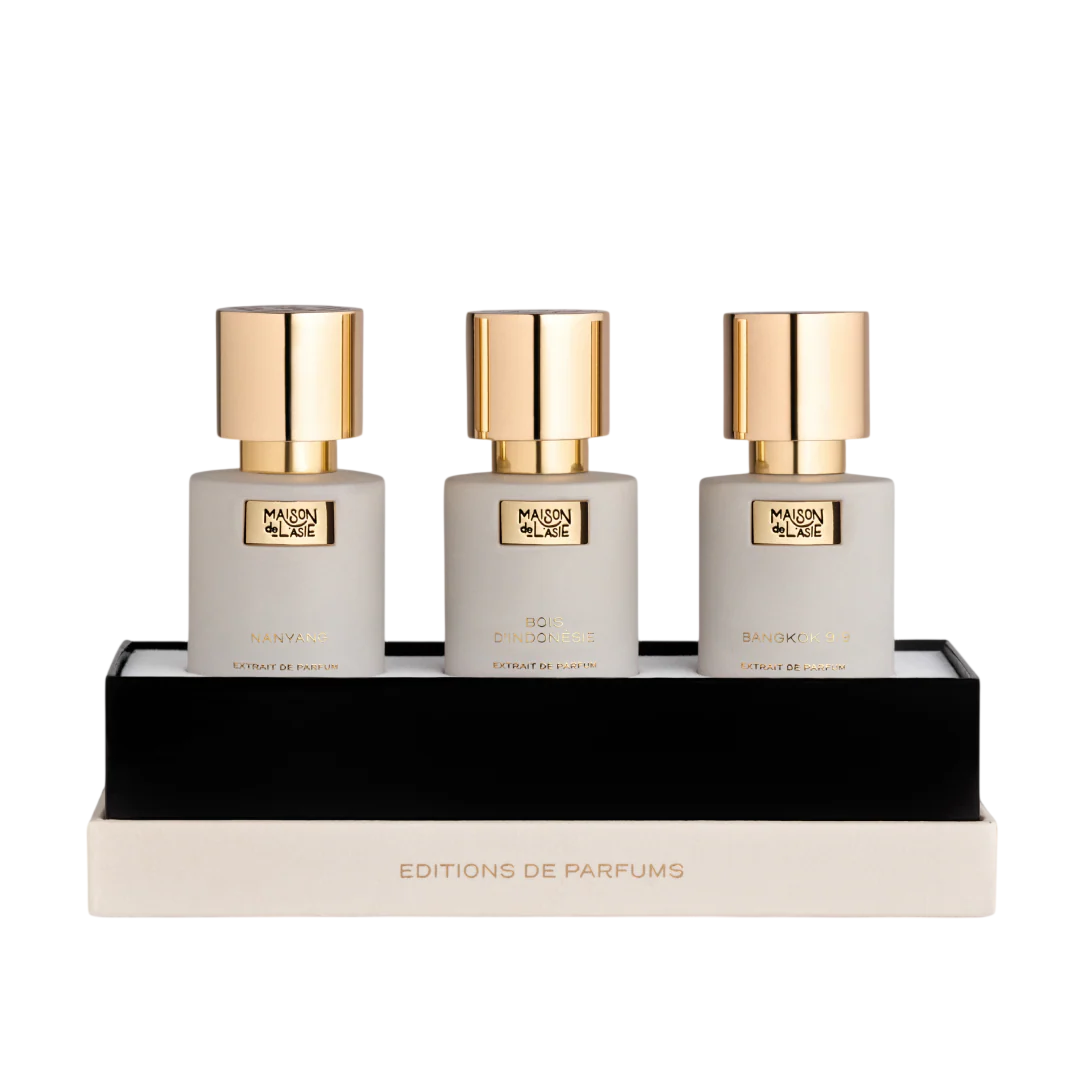 Editions De Parfums Fraiche Set Maison De L'Asia: Nanyang, Extraità De Parfum, unisex, 15 ml + Wood of Indonesia, Extraità De Parfum, unisex, 15 ml +