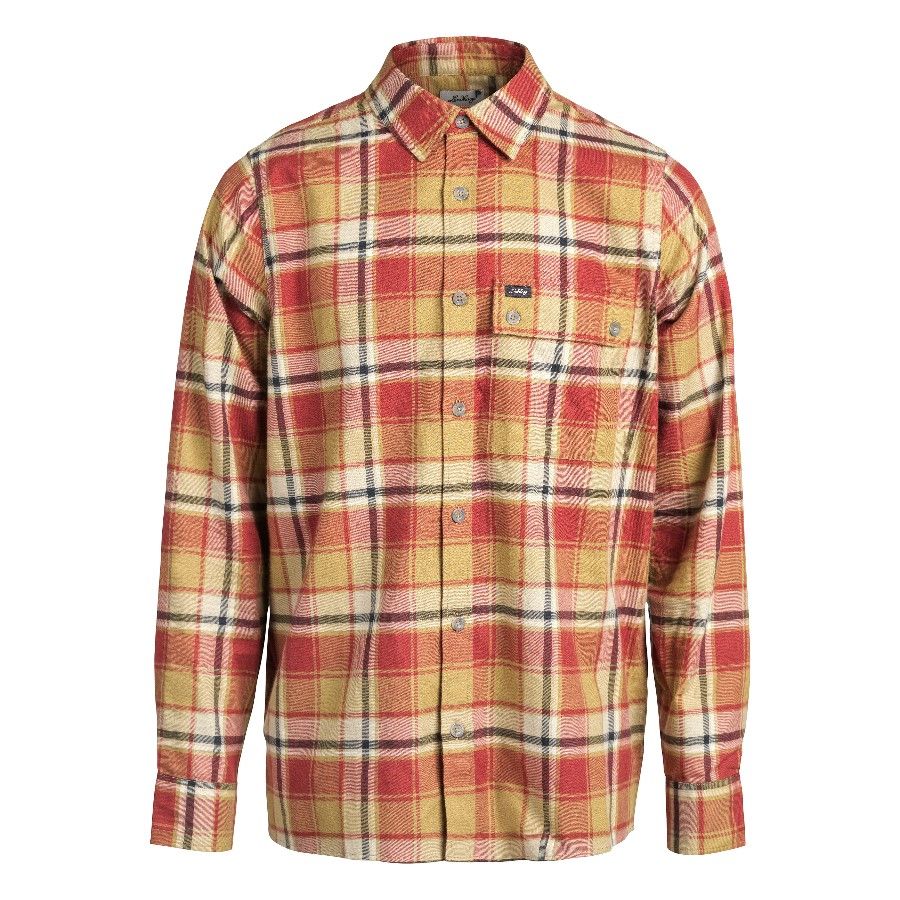 Lundhags Plaid Jarpen Flannel Shirt, paita, ruusupuu