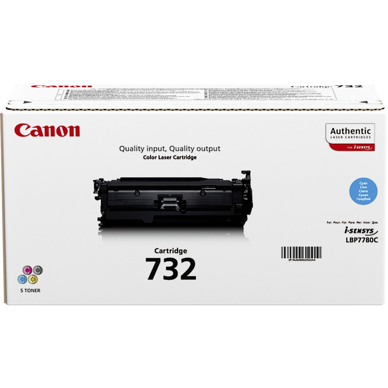 Canon Canon 732C Värikasetti cyan 6262B002 Vastaa: N/A