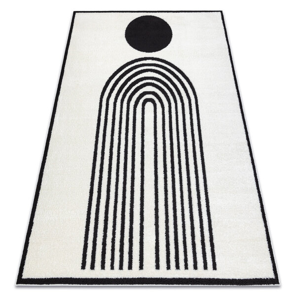 Matot Rugsx Matto moderni MODE 8597 geometrinen kerma / 140x190 cm 140x190 cm