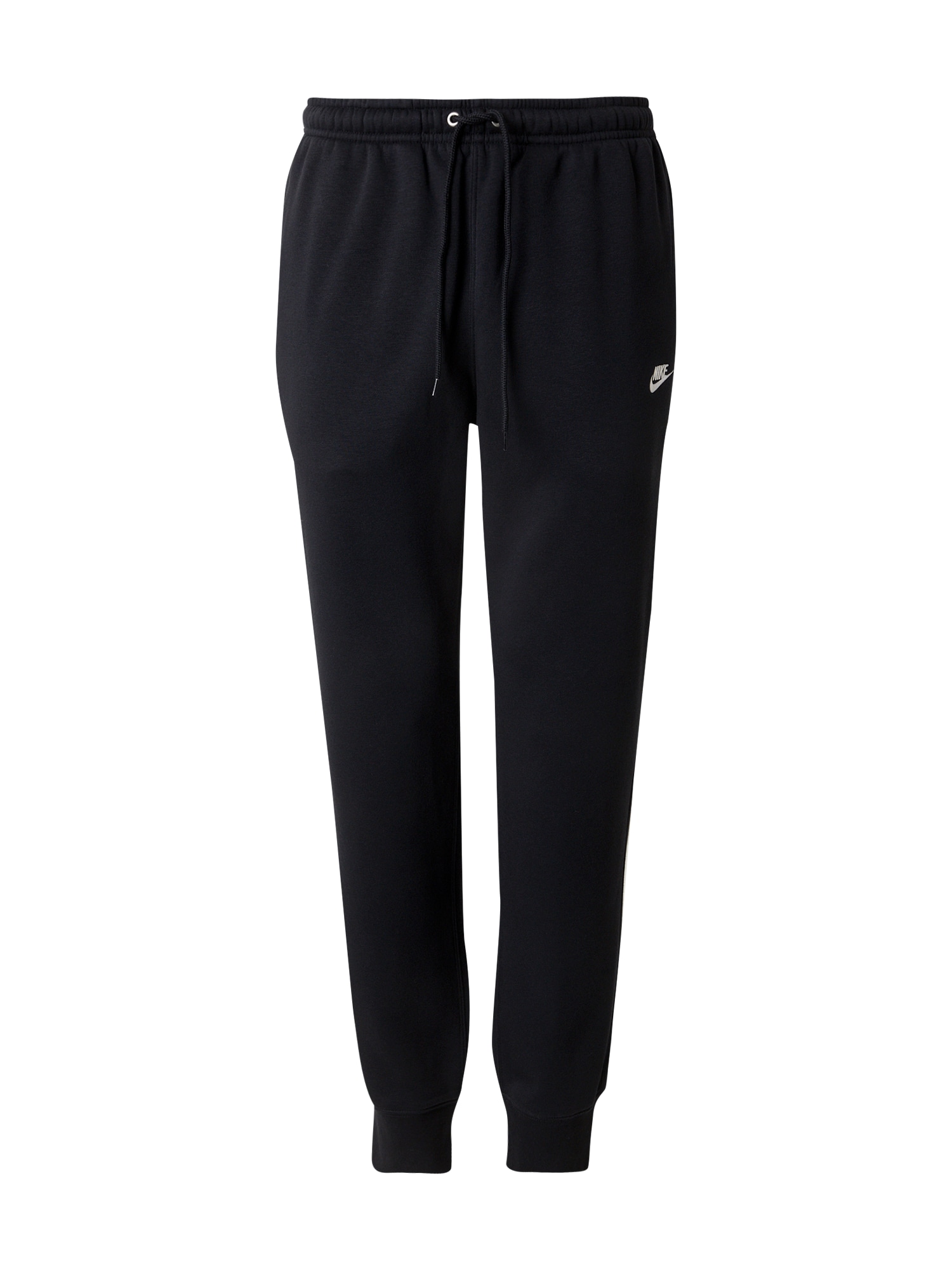 Nike Sportswear Housut 'Club' musta / valkoinen