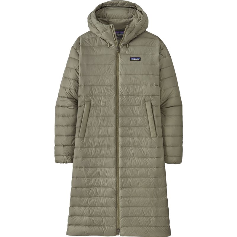 Patagonia W's Recycled Down Sweater Parka River Rock Green - L