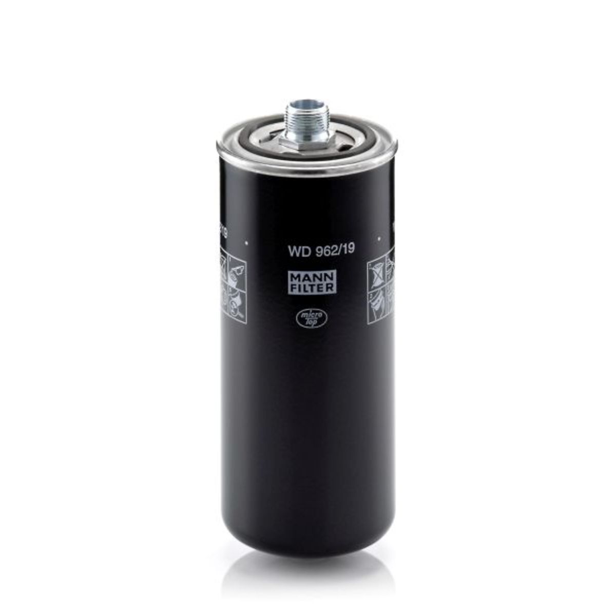 Hydrauliikkasuodatin, automaattivaihteisto MANN-FILTER WD 962/19