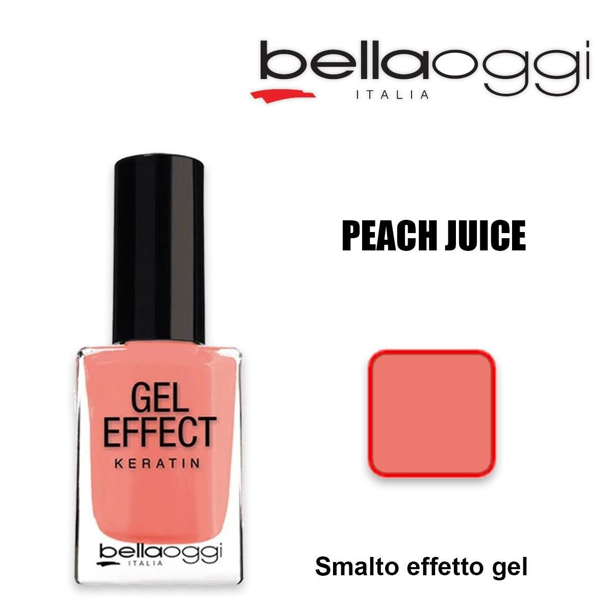 Gel Effect Keratin Geeliefekti Kynsilakka Keratiinilla Peach Juice