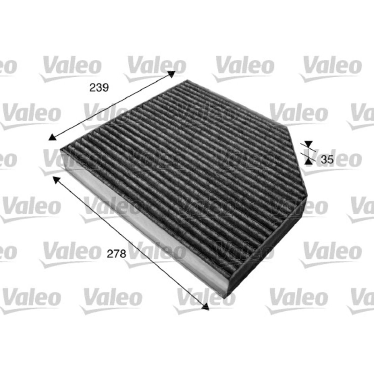 Suodatin, sisäilma VALEO 715580