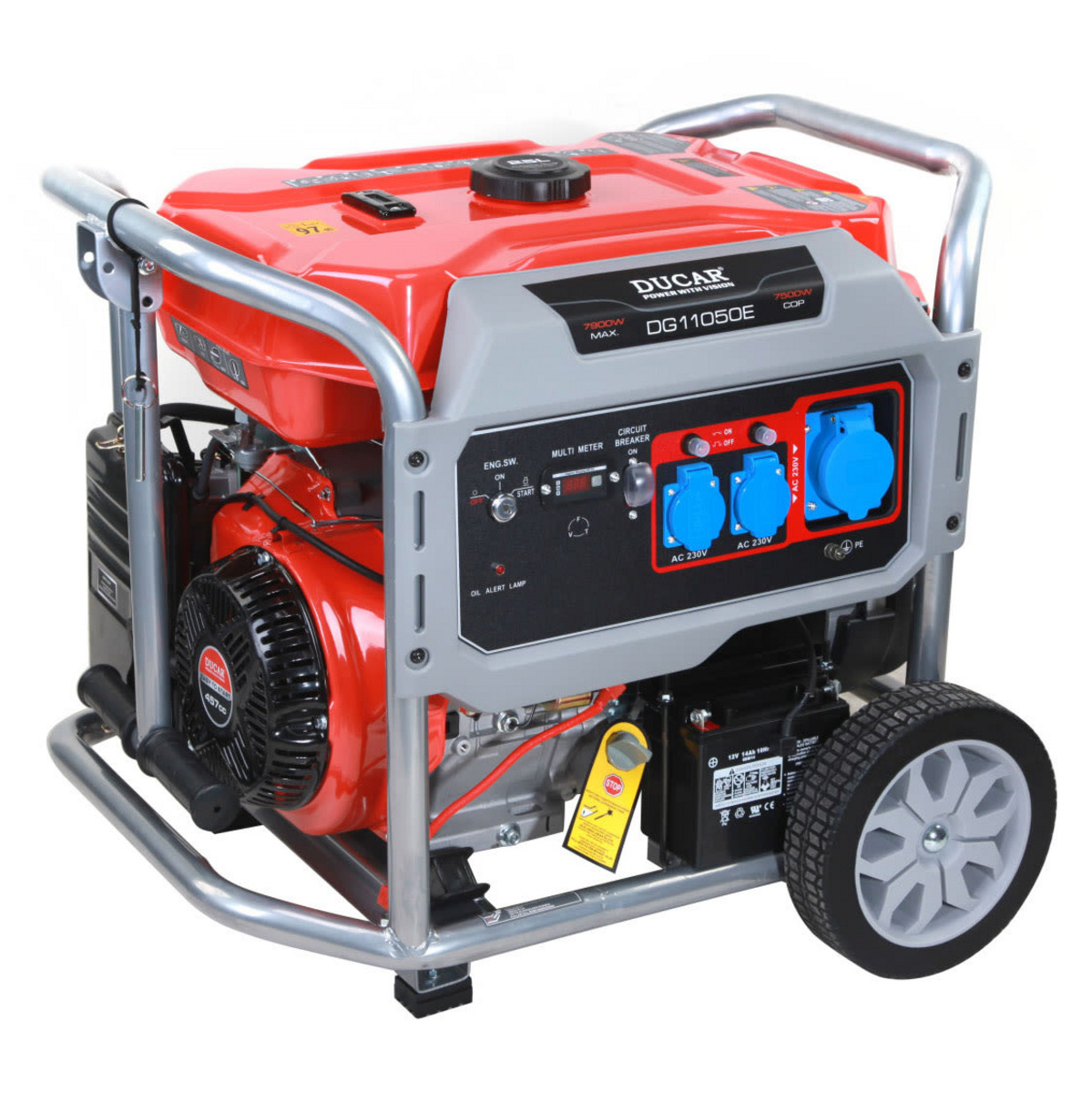 Aggregaatti DG11050 (7,5 kW), Ducar