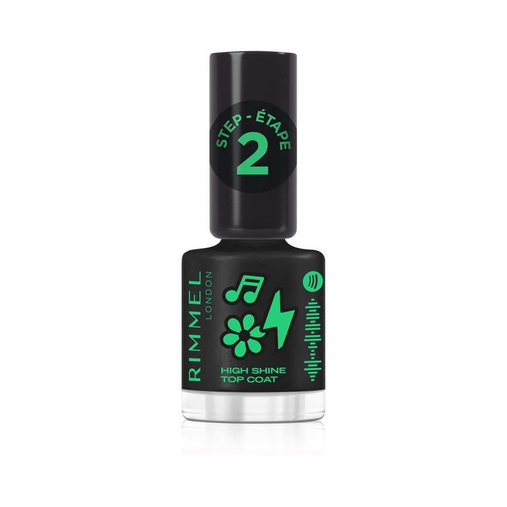 Rimmel High Shine Top Coat - kynsilakka ultra loistava - 12 ml
