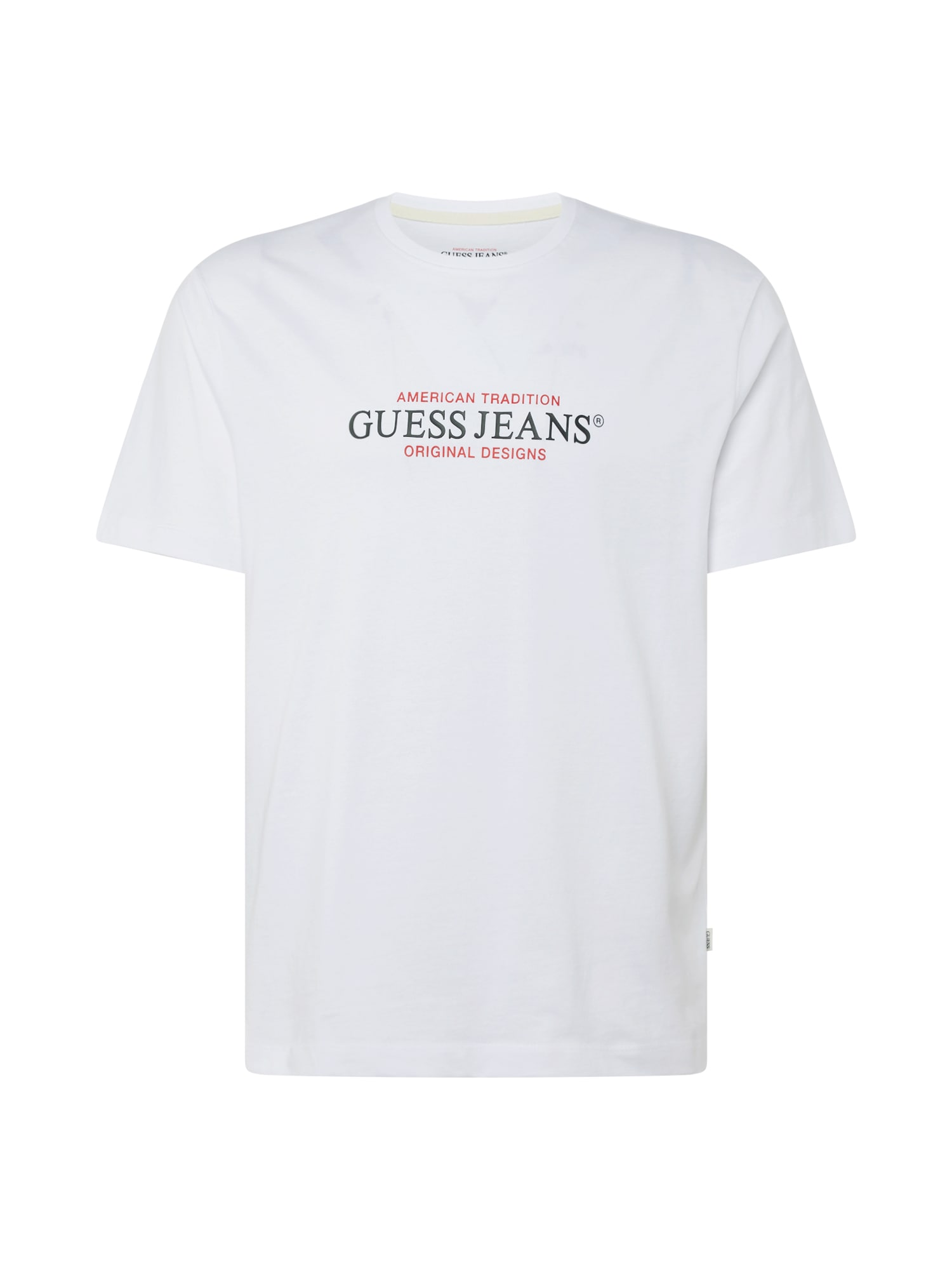 GUESS JEANS Paita punainen / musta / valkoinen