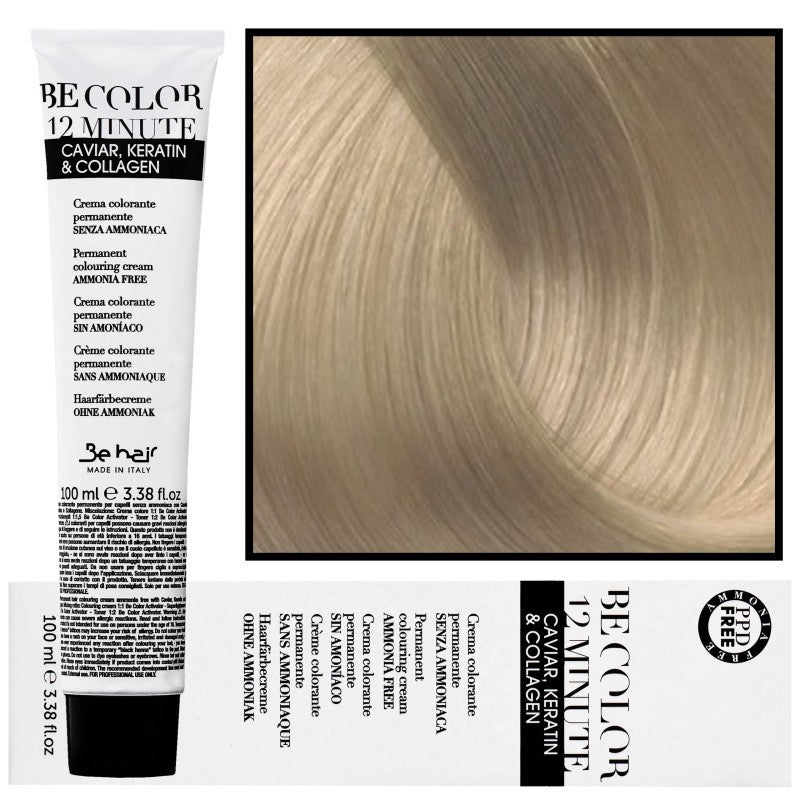 Be Hair Be Color Hiusväri 12 minuuttia 100ml 9,0 | Erittäin vaalea blondi