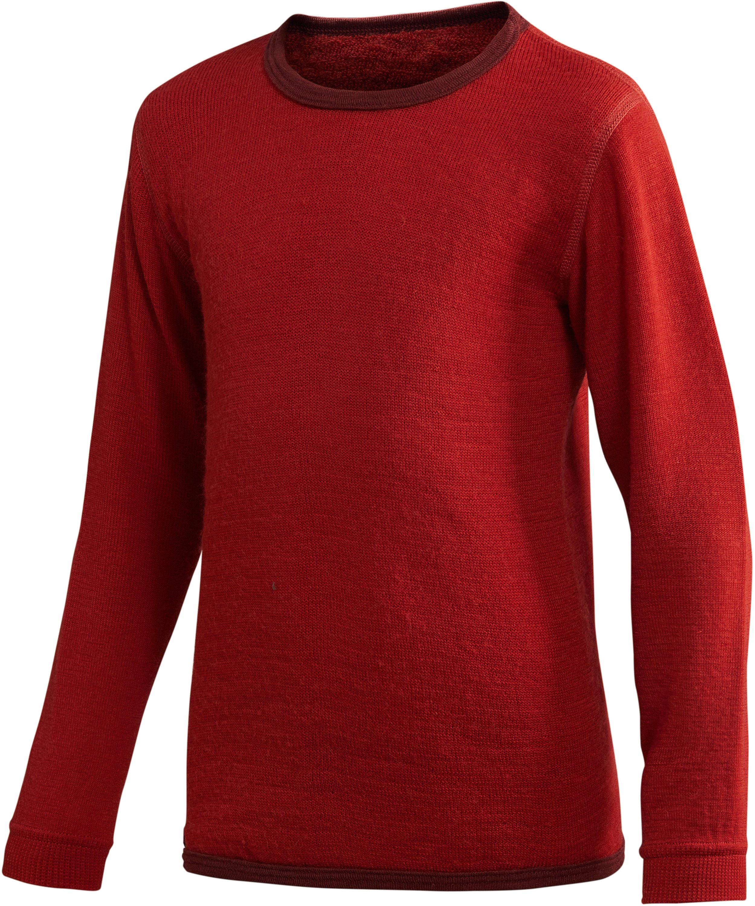 Woolpower Kids Crewneck 200 Autumn Red - 134/140 cl